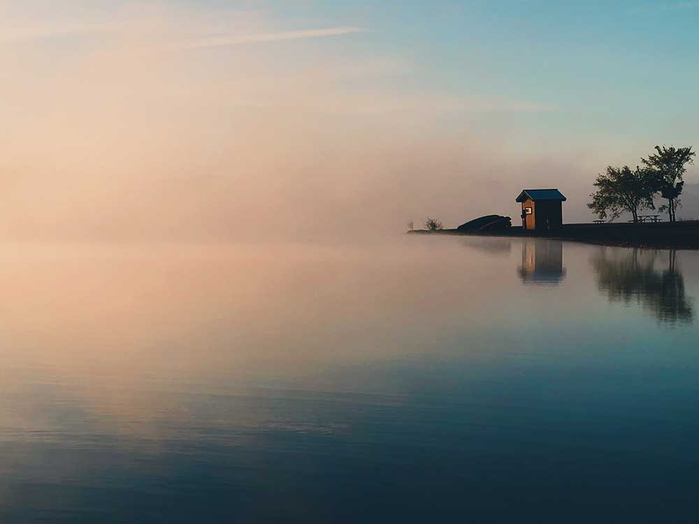 Calm water photo